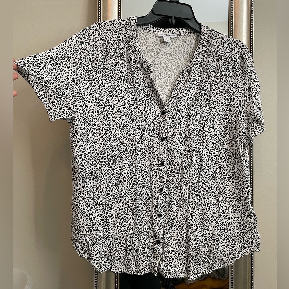 Leopard blouse - Picture 2 of 3